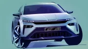 Nouveau teaser pour le Skoda Elroq qui nous montre sa face avant