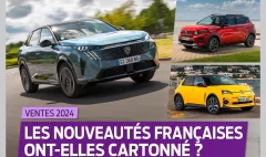 Renault, Citroën, Peugeot : les nouveautés françaises 2024 ont-elles cartonné ?