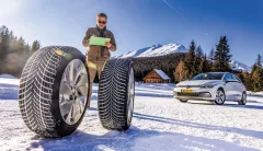 Peut-on vraiment garder ses pneus 4 saisons pour rouler sur la neige ? Nos chiffres et notre verdict