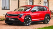 Skoda : premières illustrations du SUV électrique à 7 places prévu pour 2027