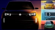 Première image de la future citadine électrique de Volkswagen : sous l'influence des modèles à succès de Renault ?