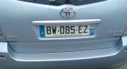 Ce député propose une loi pour lutter contre la copie de plaque d'immatriculation