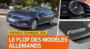 Contrôle technique : quels sont les modèles allemands qui ont le plus échoué en 2024 ? 
