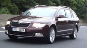 Emission Turbo : Skoda Superb Combi, Lexus LS 600h vs Mercedes S 400 HYBRID
