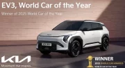 Le Kia EV3 sacré voiture mondiale de l'année 2025 !
