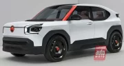 Future Citroën Oli (2027) : carton commercial en vue pour le baby-Duster des Chevrons