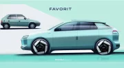 Skoda s'essaie au restomod avec une Favorit électrique