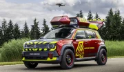 Vision 4rescue : Renault 4 100% électrique high-tech destinée aux pompiers
