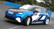 Avec cette bombinette électrique, Alpine passe son A290 en mode rallye écologique