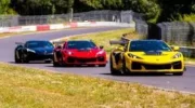 Les chronos des 3 Corvette Z06, ZR1 et ZR1X au Nürburgring