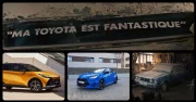 Le stand Toyota au salon de Lyon : entre passé et présent, un slogan