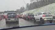 Neige en France : l'Ile-de-France explose son précédent record de bouchons !