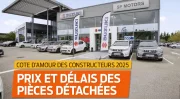 Pièces détachées : quelles marques automobiles pratiquent les meilleurs prix et délais en 2025 ?