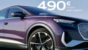 Audi Q4 e-tron 45 : 286 chevaux, 545 km WLTP pour 490€ par mois,