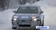 Conditions atmosphériques difficiles pour les essais de mise au point de la future Audi A2 e-tron