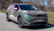 Skoda Peaq 2026 : Nouveau géant électrique à sept places en tenue de camouflage