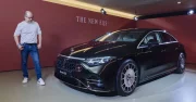 La Mercedes EQS restylée gagne quelques modifications esthétiques, de nouvelles technologies et dépasse les 900 km d'autonomie