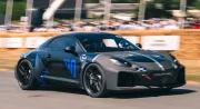 La future Alpine A110 ne fait pas de bruit, mais roule enfin !