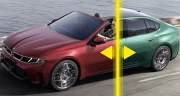 Nouvelle BMW i3 : faites glisser votre curseur de gauche à droite pour découvrir sa future transformation en BMW i4 Cabriolet