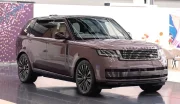 Cela ne se voit pas, mais il s'agit bien du Range Rover Electric