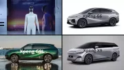 Xpeng au Mondial de l'Auto 2026 : une voiture volante et un robot humanoïde sur le stand du constructeur chinois