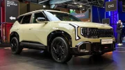 Le Kia Seltos au Mondial de l'Auto 2026 : nos images du SUV hybride qui veut rivaliser avec le Symbioz