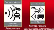 Sécurité Routière : de nouveaux panneaux de signalisation dans les zones radars