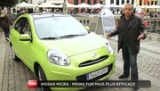 Emission Turbo : Nissan Micra, Citroën C-Zero, VW Cox