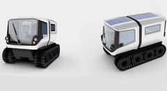Venturi Antarctica : chasse-neige électrique