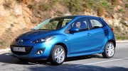 Essai Mazda2 1.5 MZR restylée : la fermeté s'éloigne, l'agilité reste