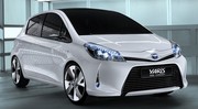 Toyota Yaris HSD Concept : Double message