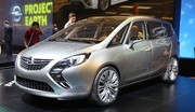 Opel Zafira Tourer Concept, proche de la série, en première mondiale