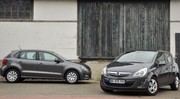 Essai Opel Corsa 1.3 CDTI ecoFLEX vs Volkswagen Polo 1,6 TDI : Sobriété germanique