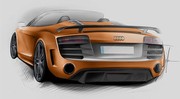 Audi R8 GT Spyder : premiers teasers