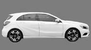 Le dessin de la future Mercedes Classe A fait surface