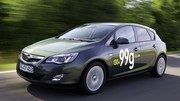 Une Opel Astra à 99 g de CO2 : Une version Eco Flex à moins de 4 litres aux cent