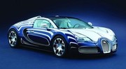 Bugatti Veyron : une 16.4 Grand Sport avec de la porcelaine