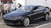 Tesla Model S : Sortie branchée