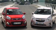 Essai Chevrolet Spark vs Kia Picanto : citadines délurées