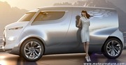 Le concept Citroën Tubik, pour mettre en avant la technologie Hybrid4