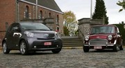 Essai Toyota iQ vs Austin Mini : Cinquante ans d'avance!