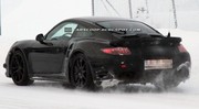 La future Porsche 911 Turbo à la neige
