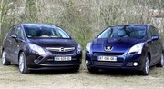 Essai Peugeot 5008 vs Opel Zafira Tourer : question de standing ?
