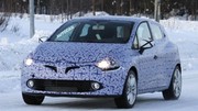 La Renault Clio 4 de sortie sur la neige