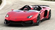 Lamborghini Aventador J : Eclatante !