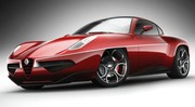 Concept Touring Superleggera Disco Volante : l'Alfa Roméo néo rétro