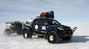 Des Toyota Hilux résistent à l'Antarctique
