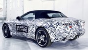 Jaguar F-Type Roadster : Apparition camouflée