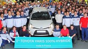 Toyota Yaris Hybride HSD : la production en France a commencé