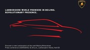 Lamborghini SUV Concept en teaser